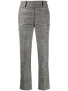 Ermanno Scervino Houndstooth Straight-leg Trousers - Black