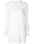 Rick Owens Drkshdw Long Sleeve T-shirt - White