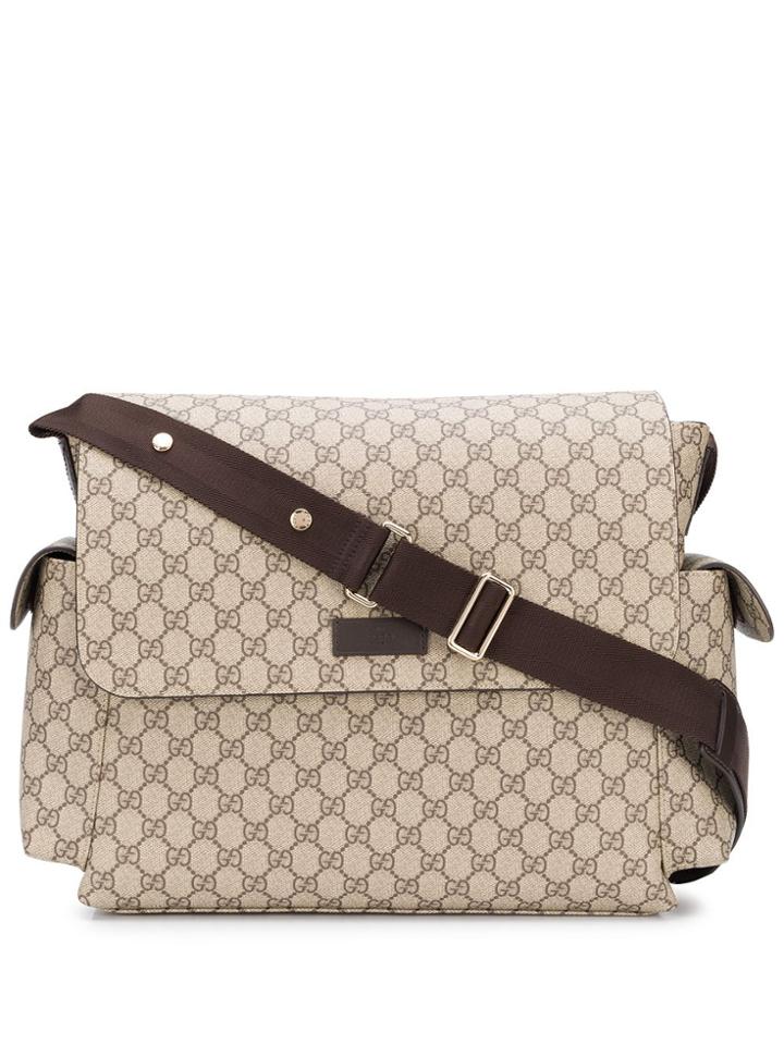 Gucci Bag Baby Gg Supreme Selleria/ns Ade - Neutrals