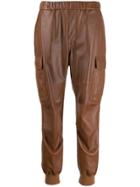 Brunello Cucinelli Cropped Cargo Trousers - Brown