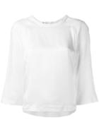 Max Mara - Plain Top - Women - Linen/flax - 44, Women's, White, Linen/flax