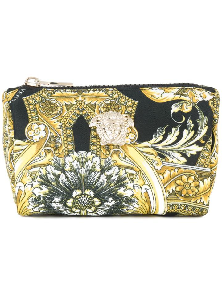 Versace Printed Pouch - Black