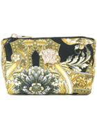 Versace Printed Pouch - Black