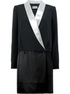 Lanvin Tuxedo Style Dress - Black