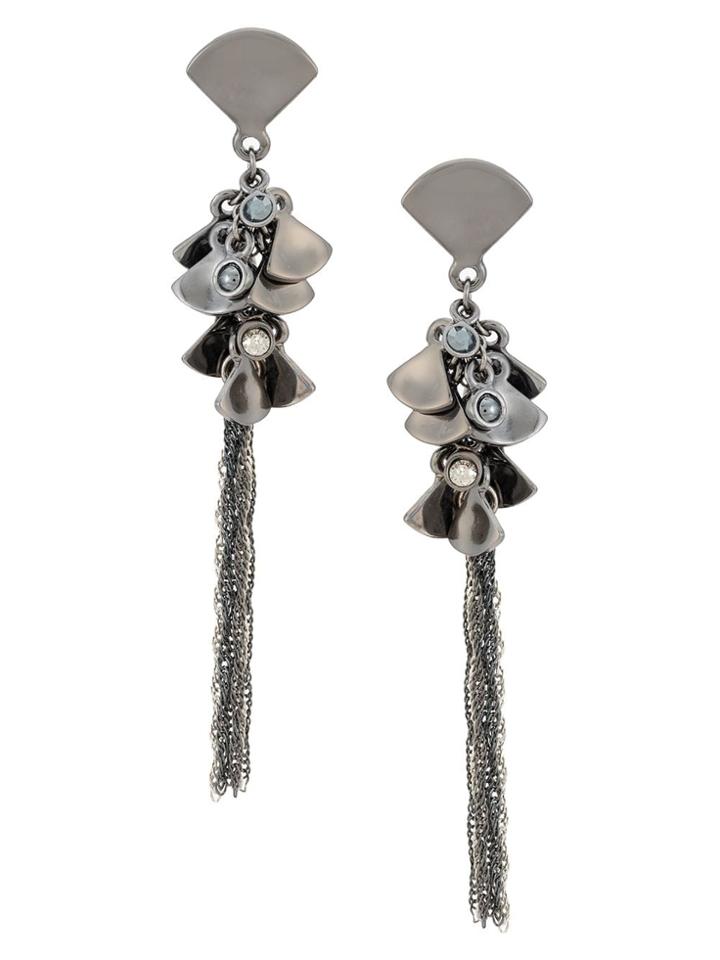 Camila Klein Cascata Earrings - Black