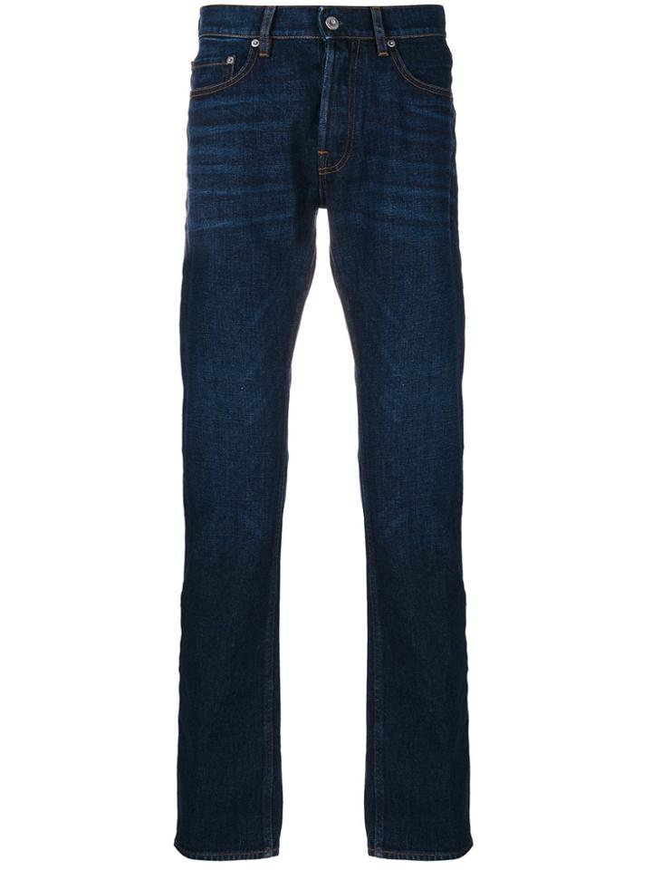 Stone Island Straight Leg Jeans - Blue