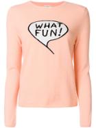Chinti & Parker What Fun Jumper - Pink & Purple