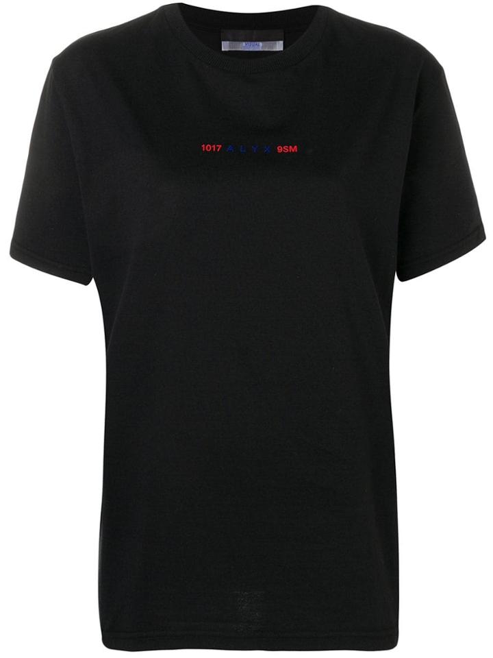1017 Alyx 9sm Graphic Print T-shirt - Black