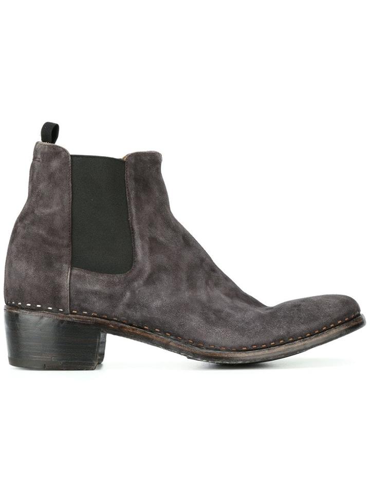 Premiata 'sonia Grease' Boots - Grey
