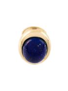 Lanvin Vintage 'cabochon' Ring, Women's, Blue