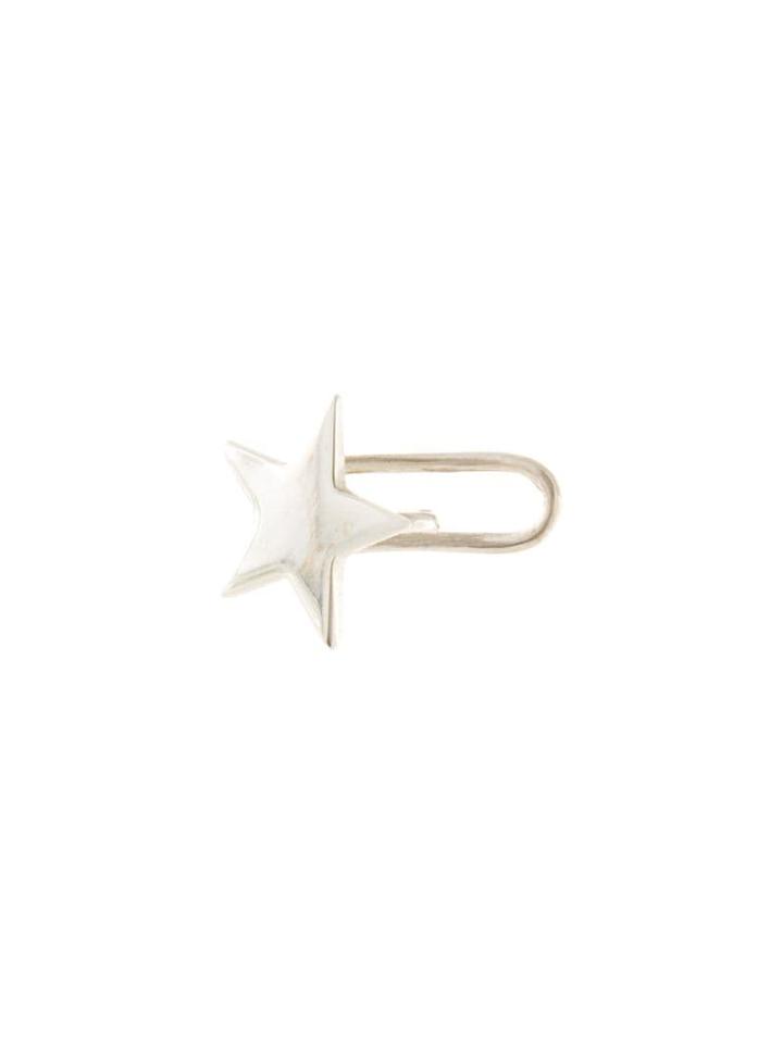 Saskia Diez Mirrored Star Earcuff - Silver