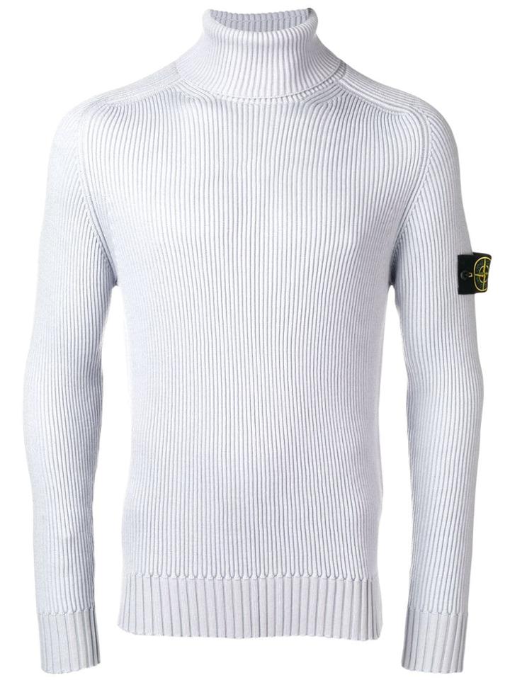 Stone Island Turtleneck Top - Blue