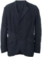 Ziggy Chen Panelled Blazer - Black