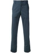 Undercover Striped Trousers - Blue