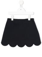 Il Gufo - Scalloped Mini Skirt - Kids - Cotton - 6 Yrs, Girl's, Blue