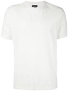 Paura - 'domingo' T-shirt - Men - Cotton - L, Nude/neutrals, Cotton