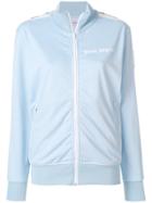 Palm Angels Zip Front Sweatshirt - Blue