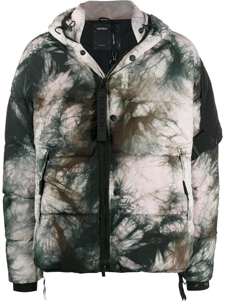 Nemen Textured Puffer Jacket - Green