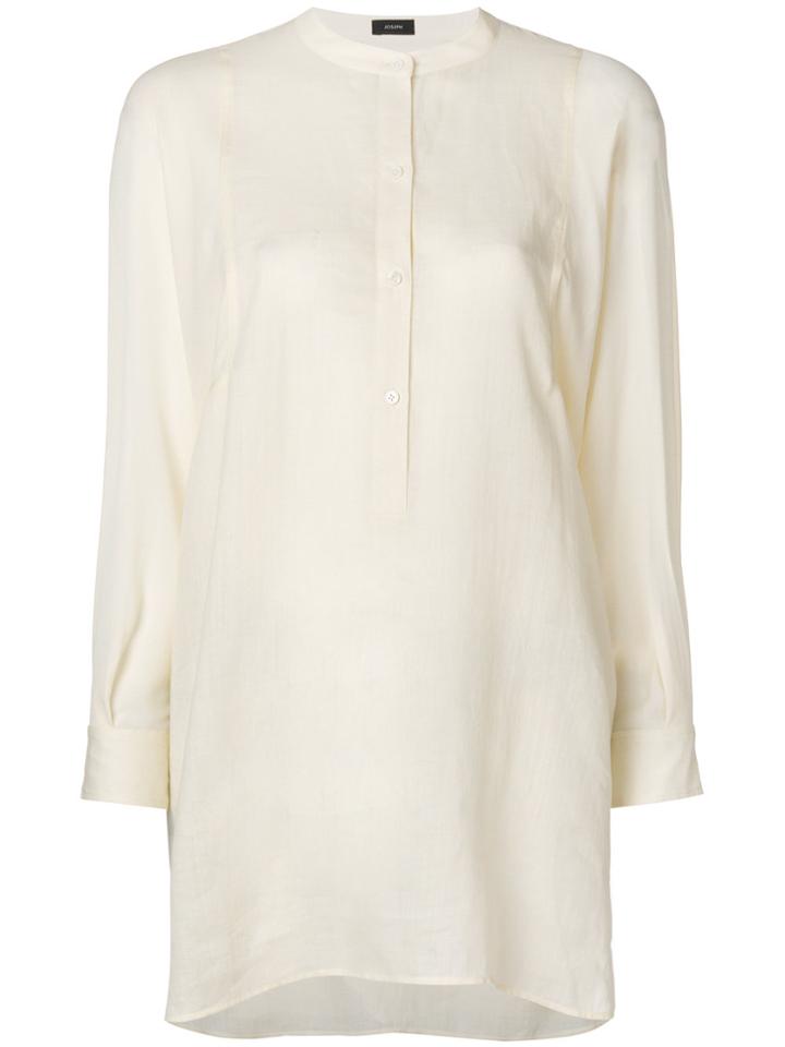 Joseph Tie Waist Shirt - Nude & Neutrals