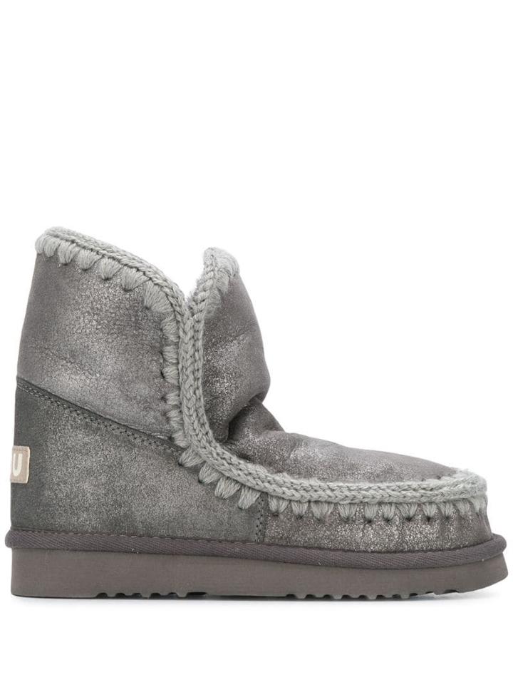 Mou Eskimo 18 Boots - Silver