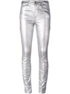Isabel Marant Étoile 'ellos' Jeans, Women's, Size: 40, Grey, Cotton/spandex/elastane