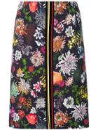 Marc Cain Floral Print Skirt - Multicolour