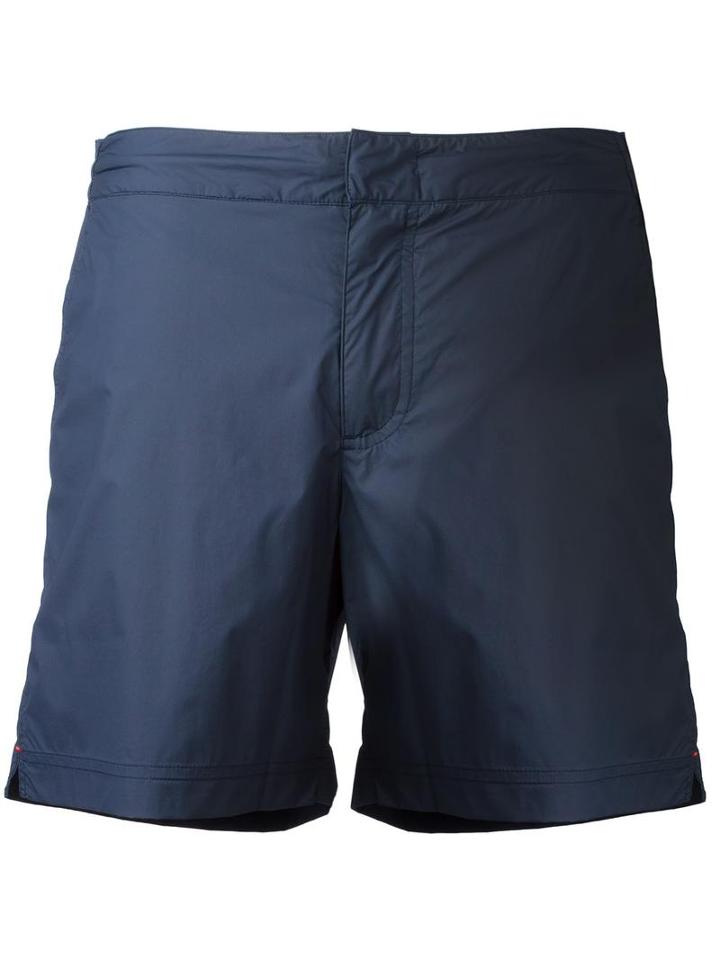 Orlebar Brown Mid Length Swim Shorts, Men's, Size: 36, Blue, Polyamide/spandex/elastane/polyester