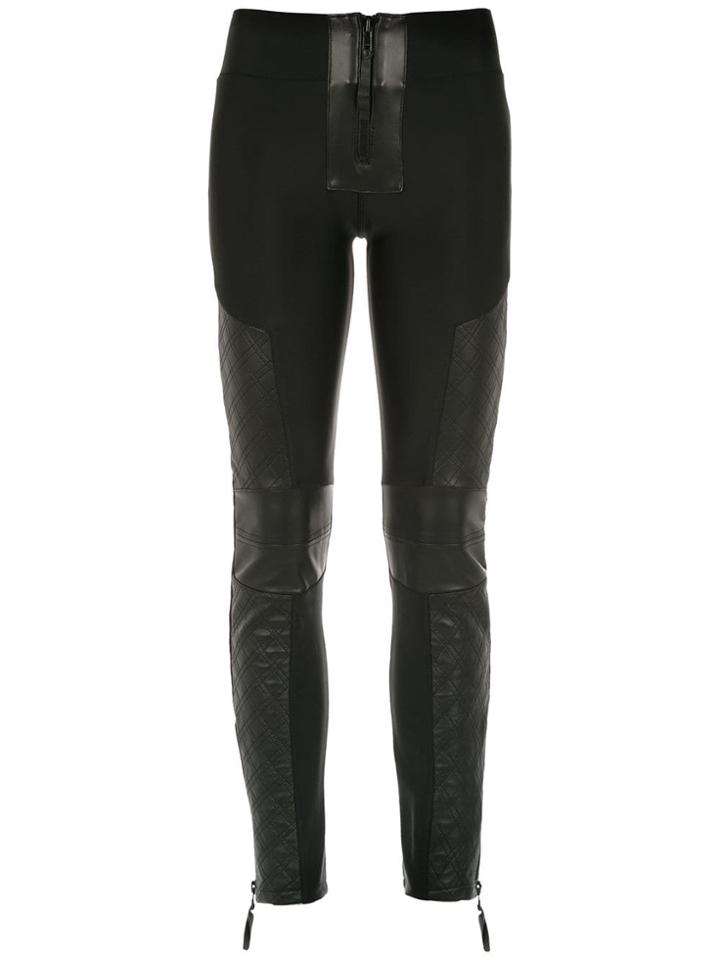 Andrea Bogosian Panelled Leggings - Black
