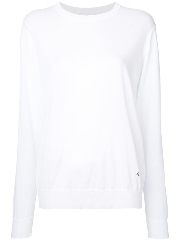 Astraet - Crew Neck Jumper - Women - Cotton - One Size, White, Cotton