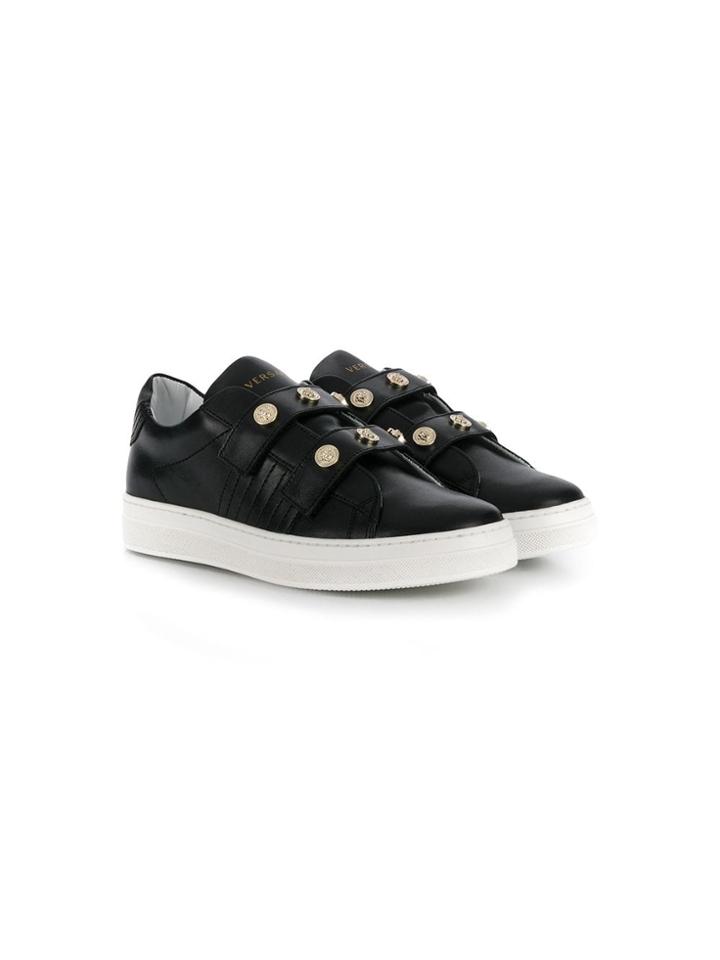Versace Iconic Applique Sneakers - Black