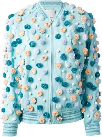 3.1 Phillip Lim Pearly Flower Embellished Jacket