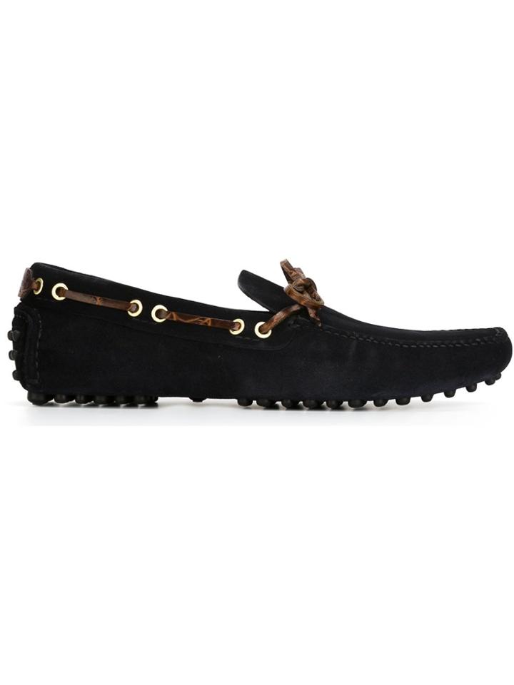 Car Shoe Classic Driving Shoes - Blue