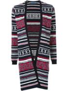Guild Prime - Open Front Cardigan - Women - Cotton/linen/flax - 36, Women's, Blue, Cotton/linen/flax