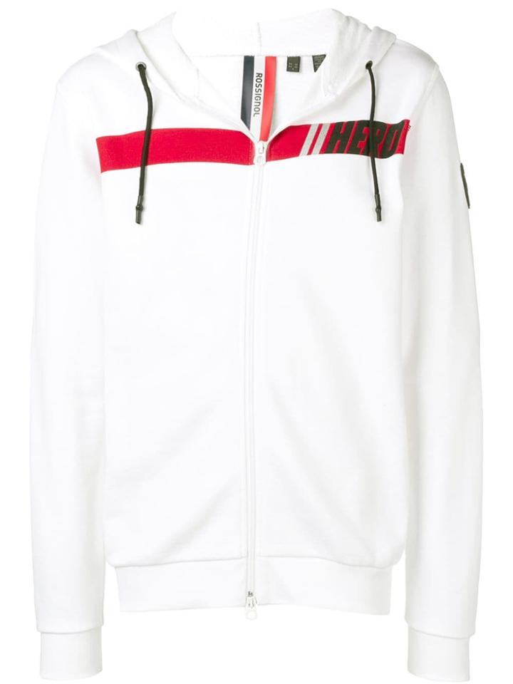 Rossignol Hero Zip-up Hoodie - White