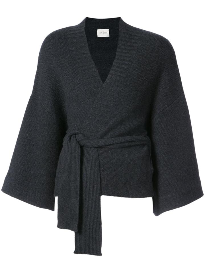 Le Kasha Iwikara Cardi-coat - Blue