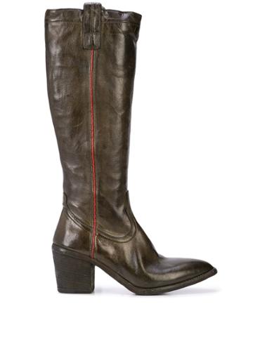 Fauzian Jeunesse Knee-length Boots - Green