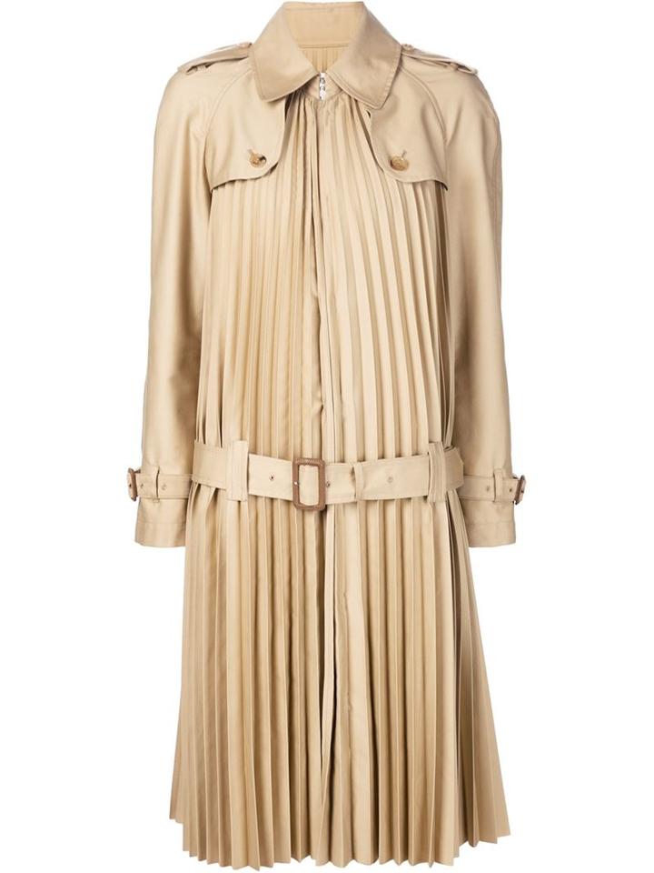 Junya Watanabe Comme Des Garçons Pleated Trench Coat