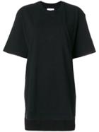 Sacai My Hero Long-line Apron T-shirt - Black