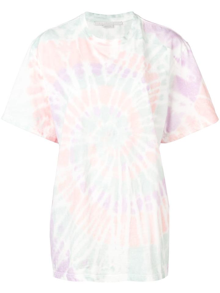 Stella Mccartney Oversized Tie-dye T-shirt - White