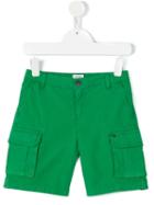 Armani Junior - Cargo Shorts - Kids - Cotton/spandex/elastane - 8 Yrs, Green