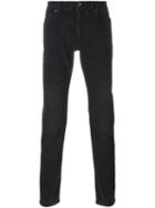 Dolce & Gabbana Slim Fit Jeans, Men's, Size: 46, Black, Cotton/polyurethane