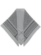 Lala Berlin - Triangle Neo Scarf - Women - Cashmere - One Size, Grey, Cashmere