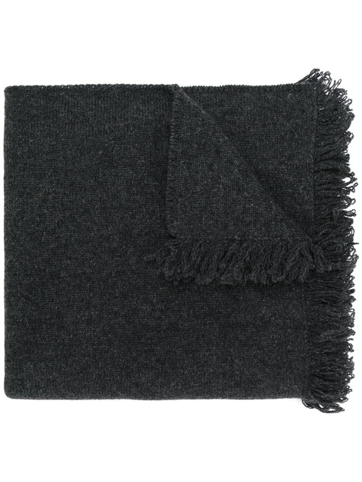 Pringle Of Scotland Lightweight Scarf - Grey