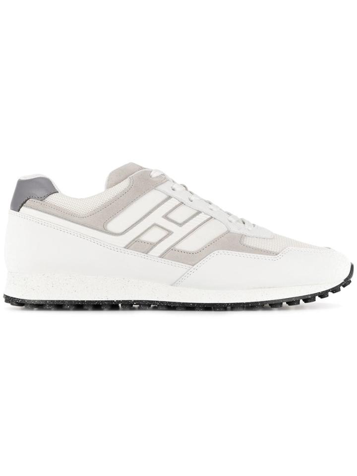 Hogan Two-tone Sneakers - White