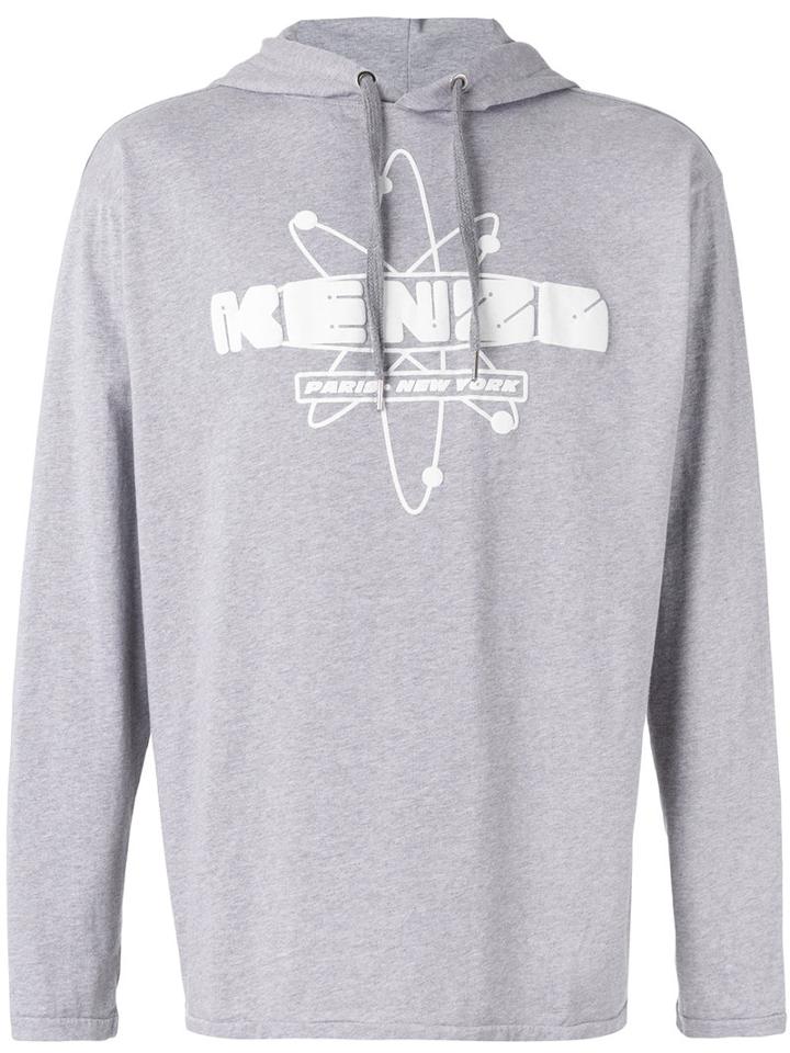 Kenzo - Nasa Hoodie - Men - Cotton - M, Grey, Cotton
