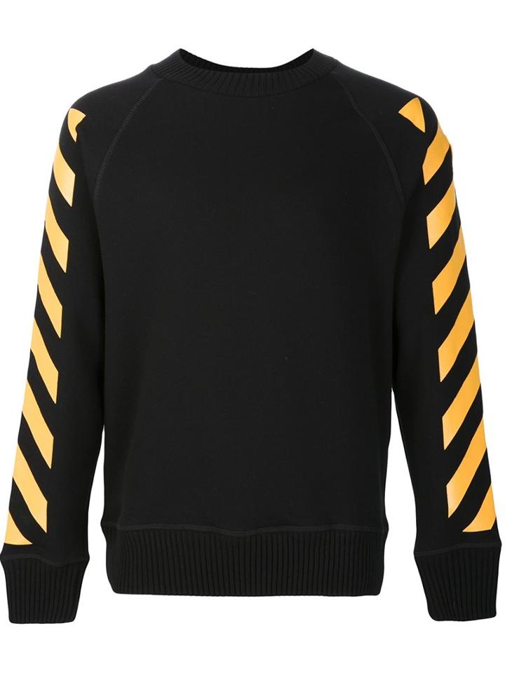 Moncler X Off-white Signature Stripe Sweatshirt