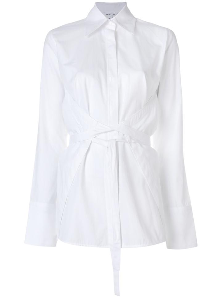 Helmut Lang Tie Detail Shirt - White