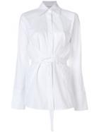 Helmut Lang Tie Detail Shirt - White