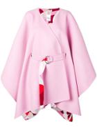 Emilio Pucci Oversized Belted Cape - Pink