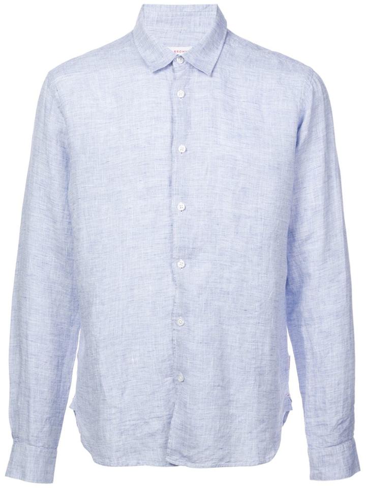 Orlebar Brown Classic Collar Shirt - Blue